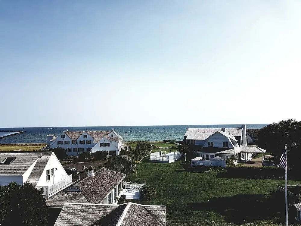 The Kennedy Compound in Hyannis Port, Massachusetts.