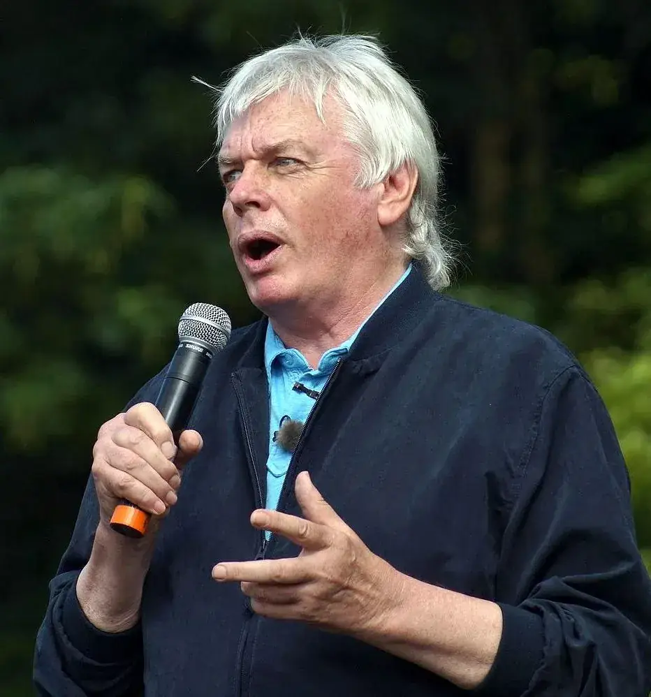 David Icke speaking in 2013.