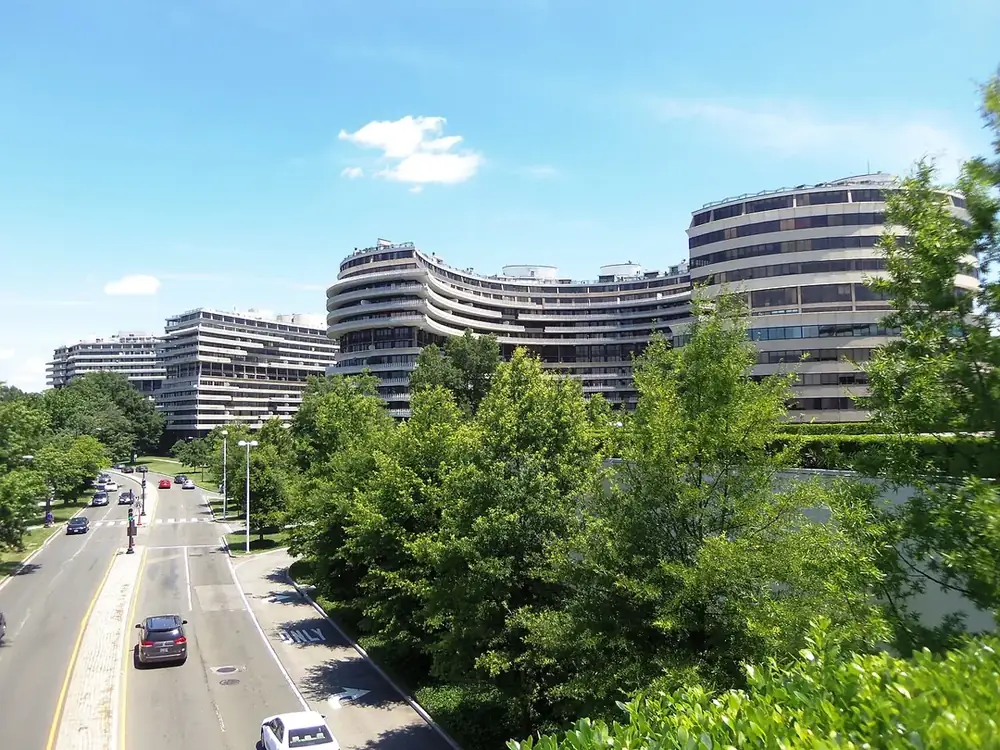 The Watergate complex in Washington, D.C., photographed in 2013.